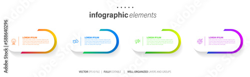 Vector infographic template
