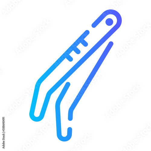 tweezes gradient icon