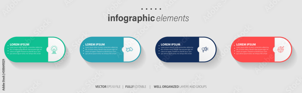 Vector infographic template
Vector infographic template