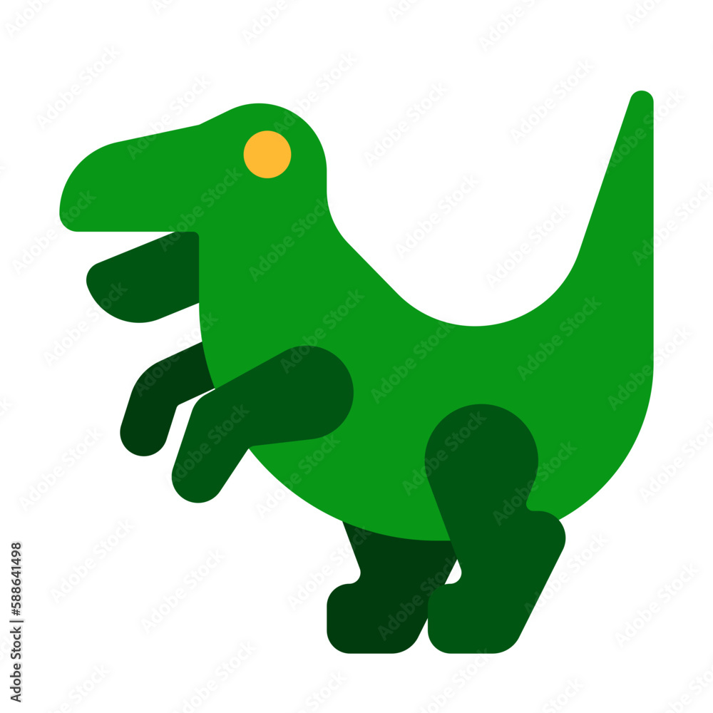 Obraz premium dromeosaurus