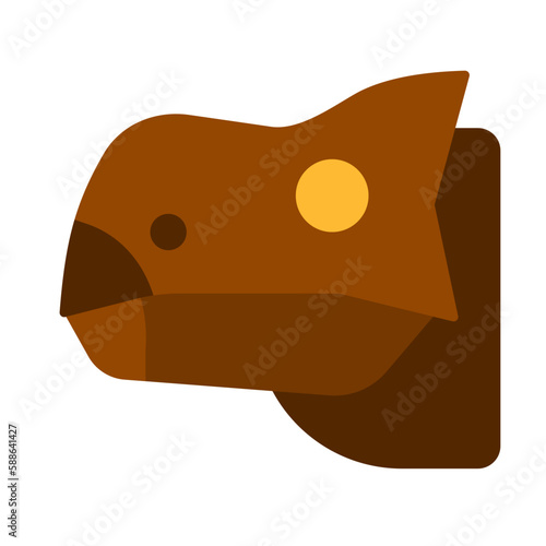 ankylosaurus head