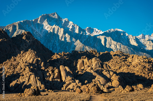 Boulders and Rock Formations at Alabama Hills photo