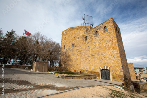 Obraz na płótnie Nigde Castle in Nigde City of Turkey w salonie