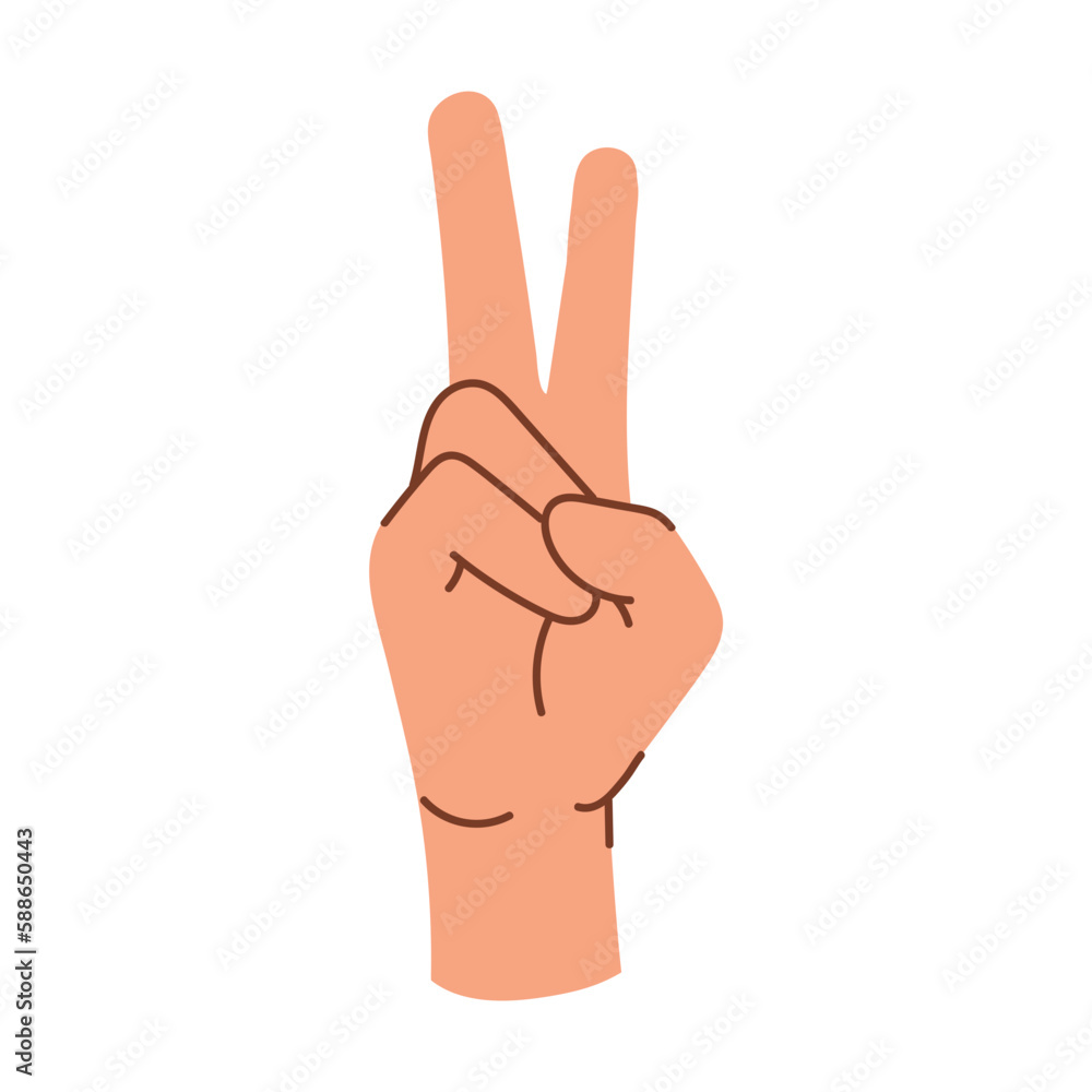 Hnad Gesture Doodle Element Hnad Gesture Doodle Element
