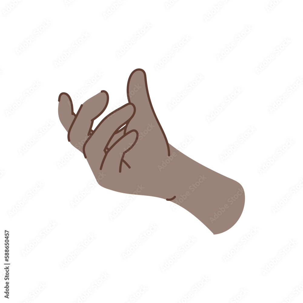 Hnad Gesture Doodle Element Hnad Gesture Doodle Element