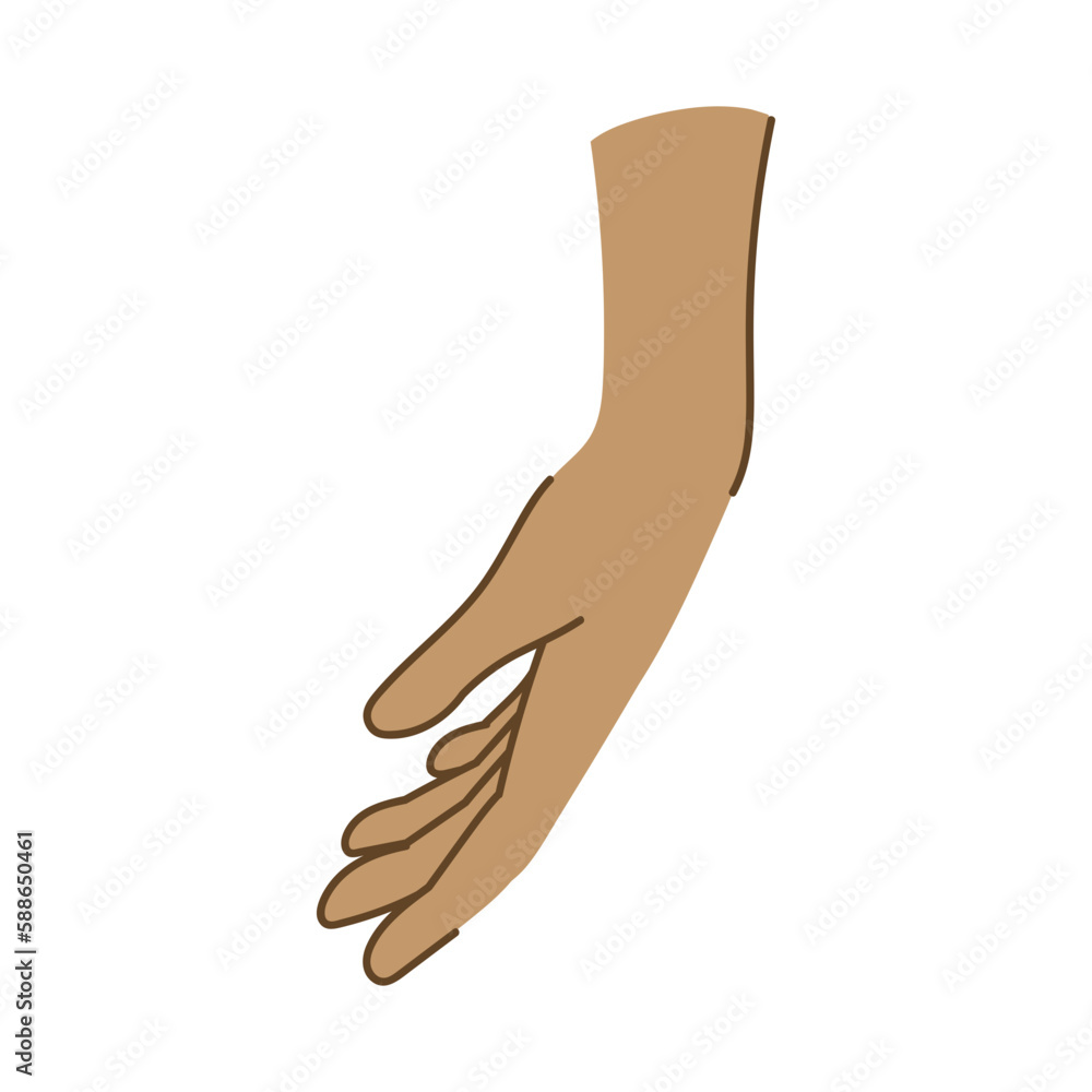 Hnad Gesture Doodle Element Hnad Gesture Doodle Element