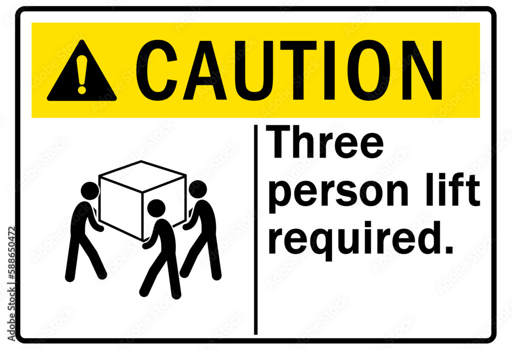 Lifting Safety Sign And Labels Three Person Lift Required Vector De lifting-safety-sign-and-labels-three-person-lift-required-vector-de