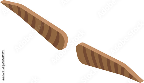 Eyebrow correction salon icon isometric vector. Eye makeup. Facial care