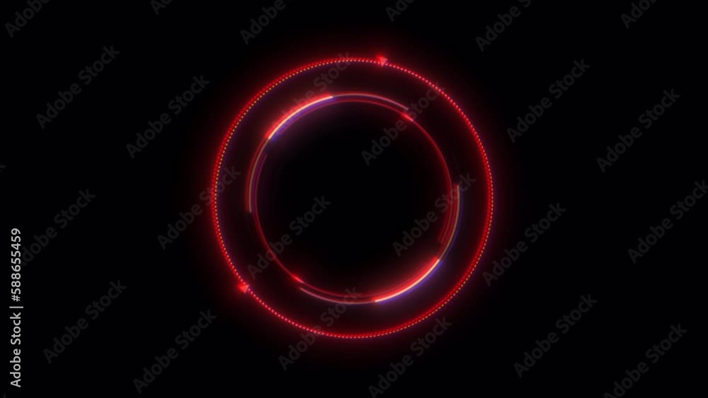 Red Sci-Fi Targeting HUD - VFX Asset ProRes 4444 Pre-Multiplied Alpha Channel 4K Red Sci-Fi Targeting HUD - VFX Asset ProRes 4444 Pre-Multiplied Alpha Channel 4K