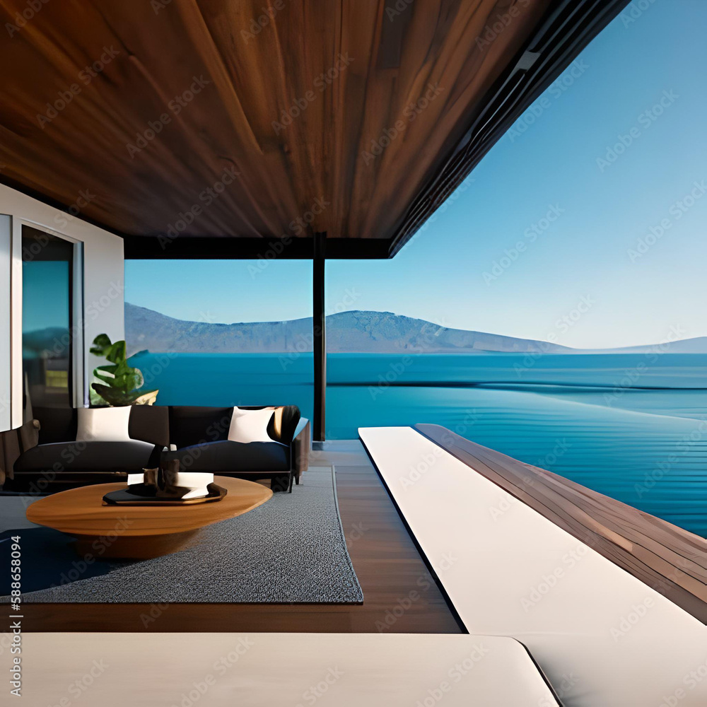 Fototapeta premium modern living room