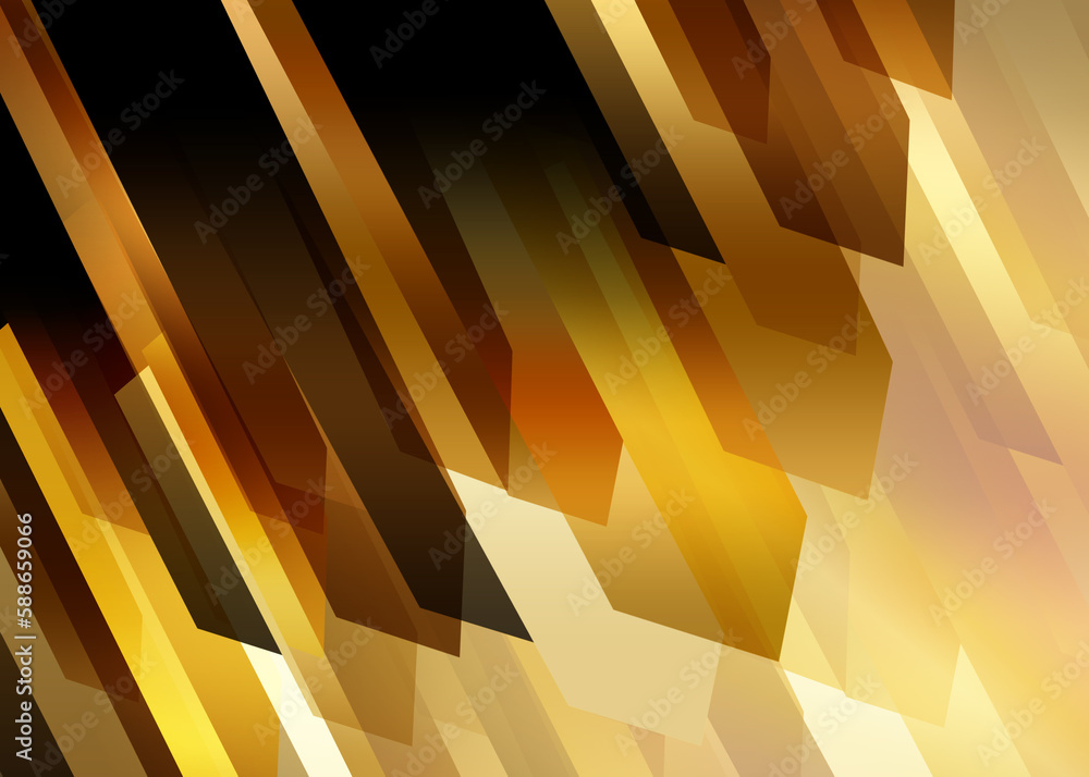 Golden Abstract decorative paper texture background for artwork - Illustration