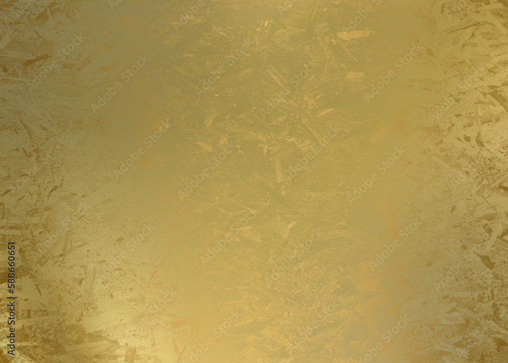 Golden Abstract decorative paper texture background for artwork - Illustration