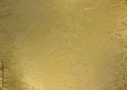 Obraz na płótnie Golden Abstract decorative paper texture background for artwork - Illustration w salonie