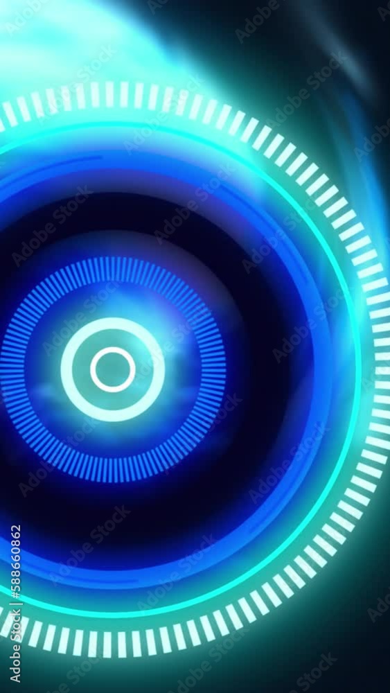 Animation of scope scanning and shapes on black background Animation of scope scanning and shapes on black background