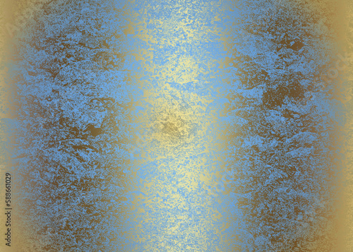 Obraz na płótnie Golden Abstract decorative paper texture background for artwork - Illustration w salonie