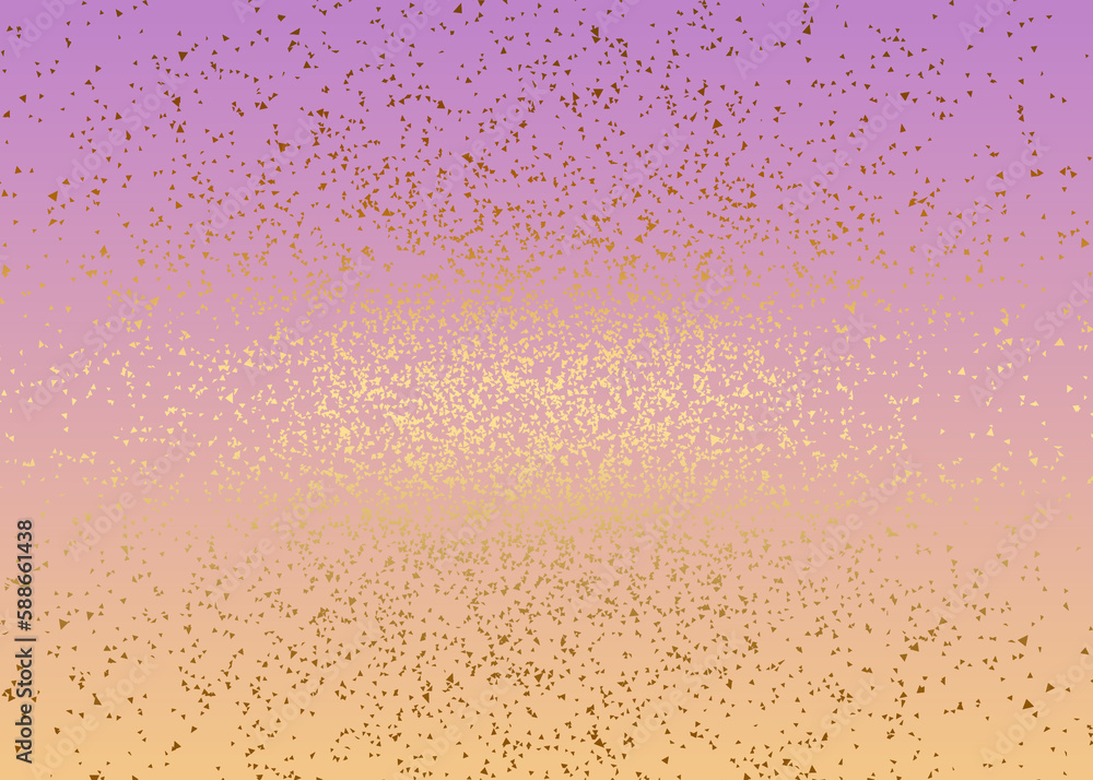 Golden Abstract decorative paper texture background for artwork - Illustration