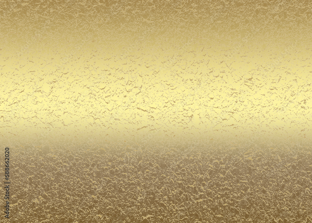 Golden Abstract decorative paper texture background for artwork - Illustration