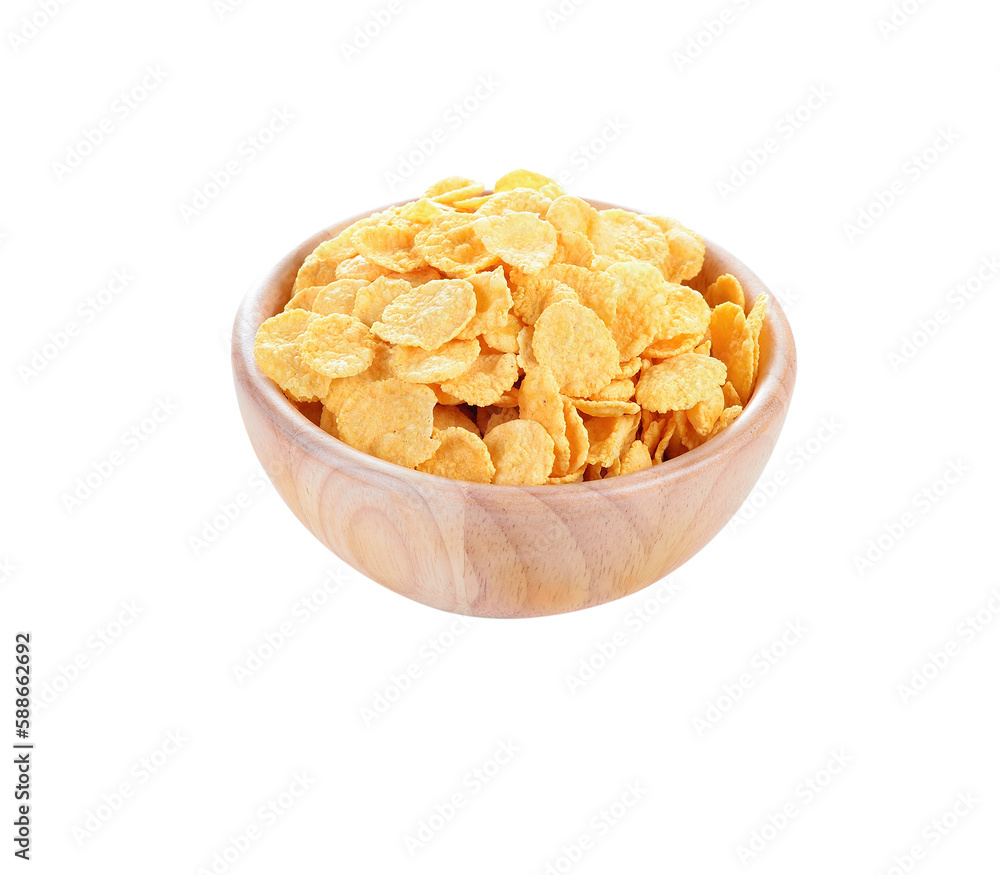 Corn flakes on transparent png Corn flakes on transparent png