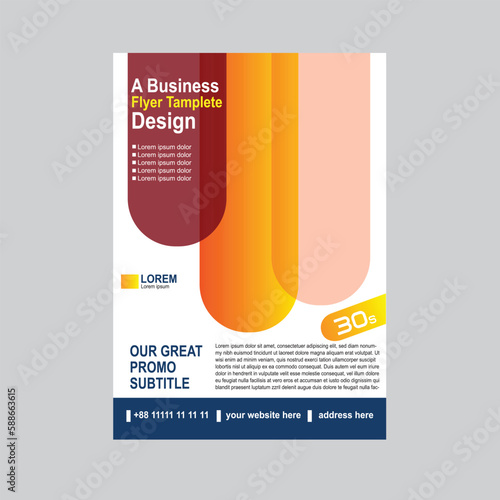 Modern Business Flyer Design.