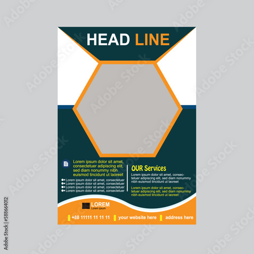 Modern Business Flyer Design.