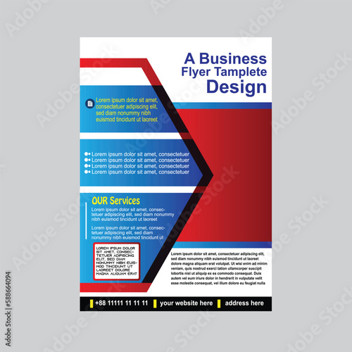 Modern Business Flyer Design.