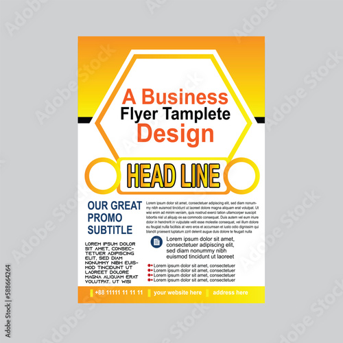 Modern Business Flyer Design.