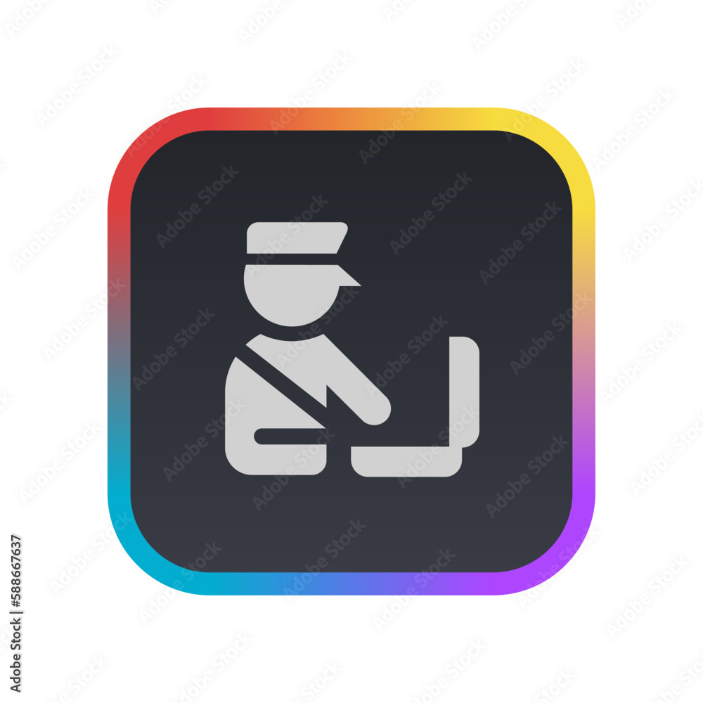 Customs - Pictogram (icon) Customs - Pictogram (icon)