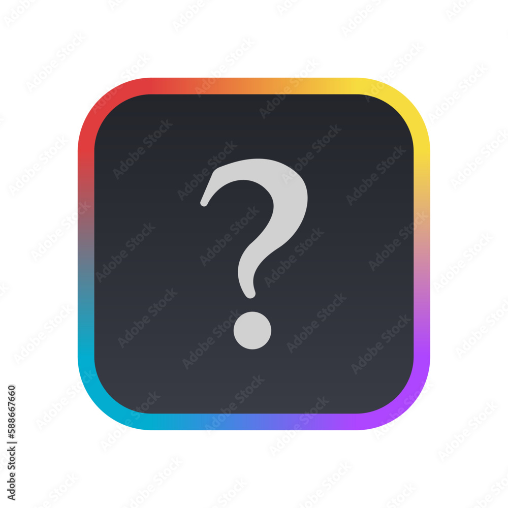 Question - Pictogram (icon) Question - Pictogram (icon)