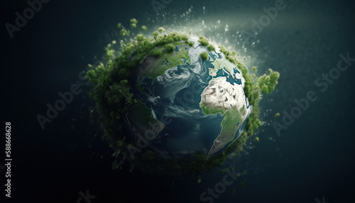 earth day by generative ai