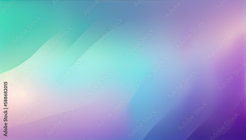 Generative AI, Serene Pastels: A Soft and Subtle Gradient of Calming Colors in an Organic Abstract Background