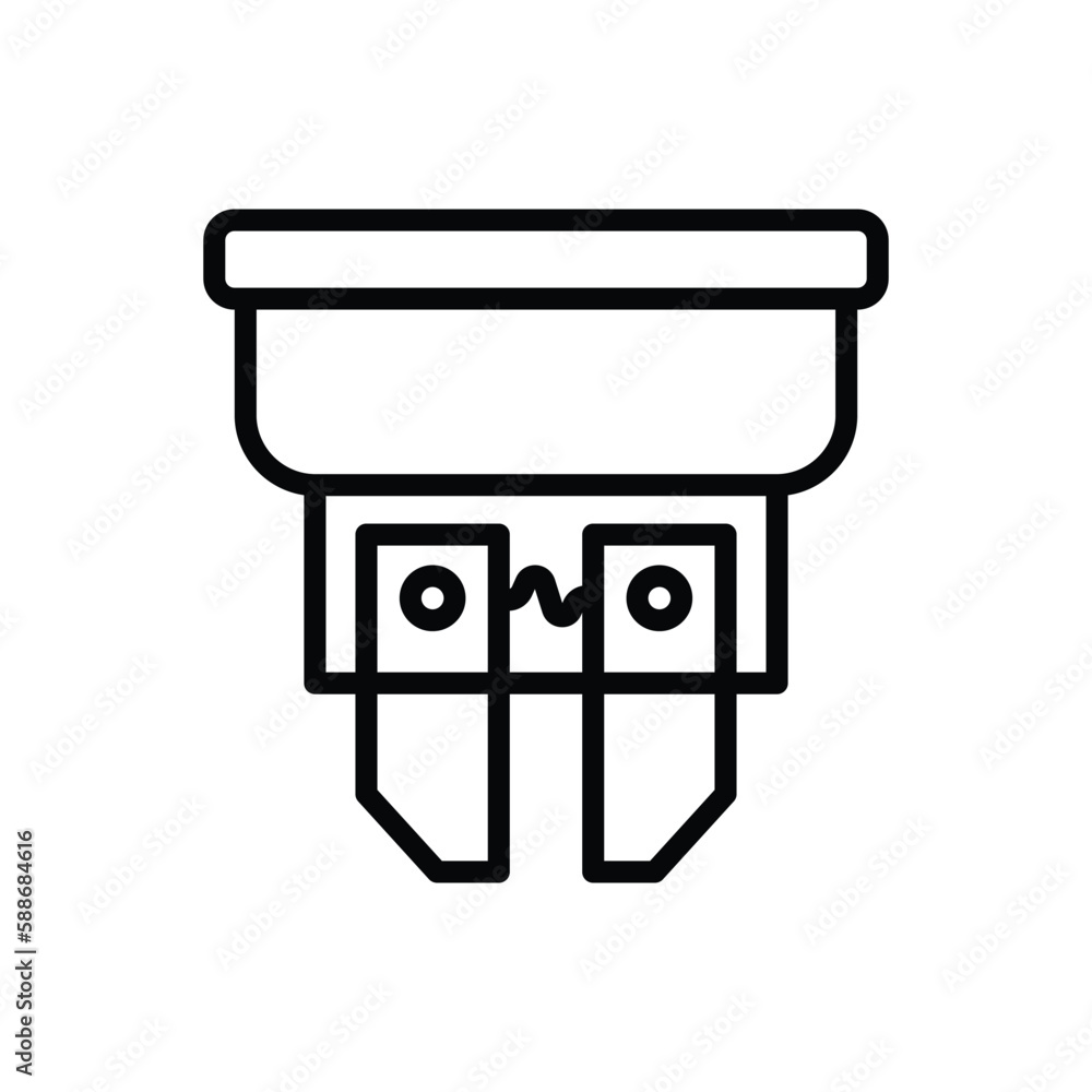 fuse icon vector design template in white background fuse icon vector design template in white background