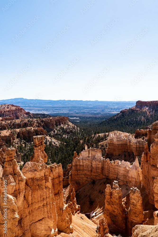 Beautiful landscape of Bryce Canyon, Utah Beautiful landscape of Bryce Canyon, Utah