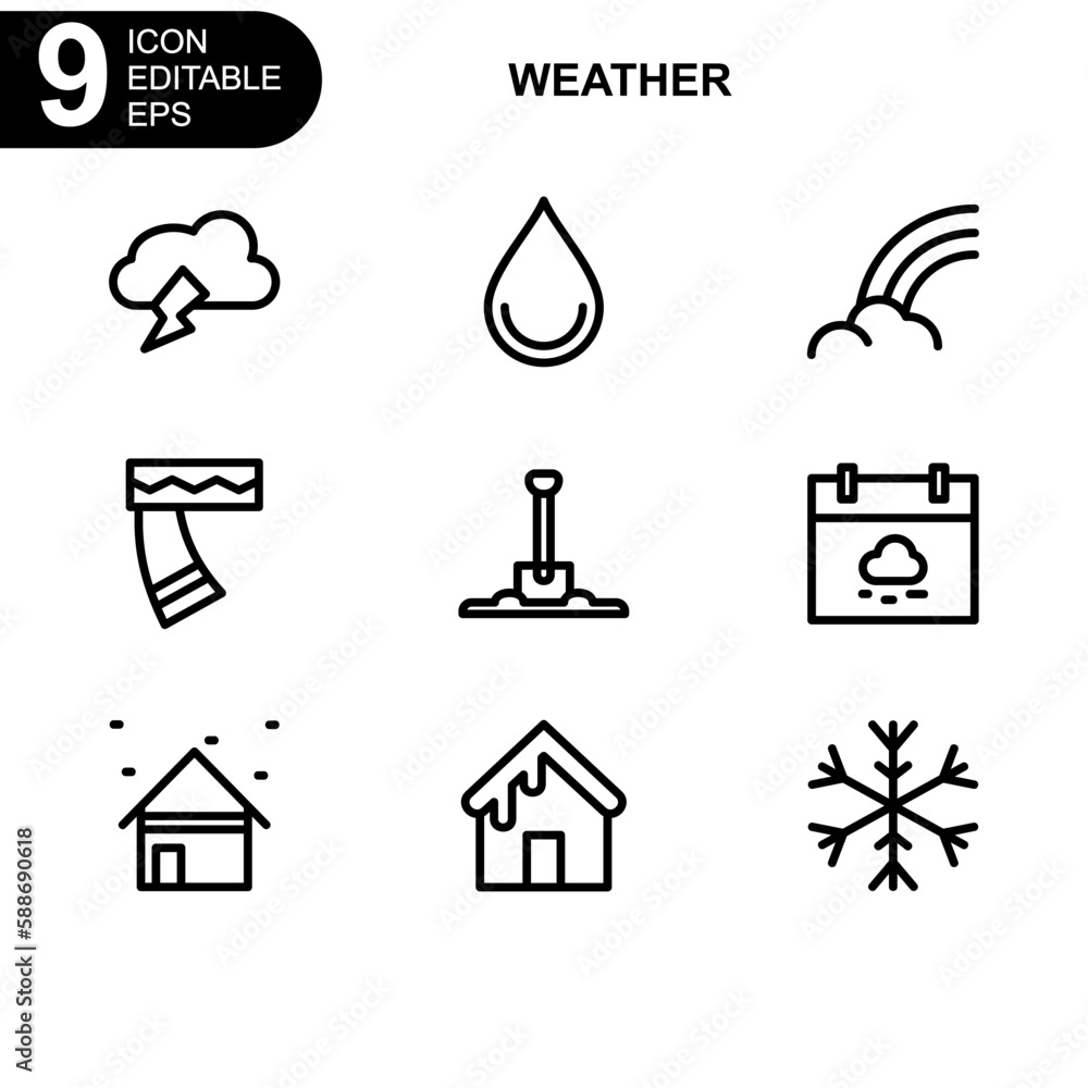 weather icon or logo isolated sign symbol vector illustration - Collection of high quality black style vector icons weather icon or logo isolated sign symbol vector illustration - Collection of high quality black style vector icons