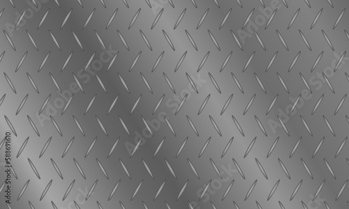 dark metal texture with diamond pattern, steel background. stainless plate. silver color.
