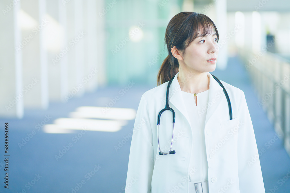病院 医者 日本人女性 ポートレート 病院 医者 日本人女性 ポートレート