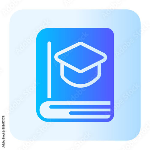 elearning gradient icon