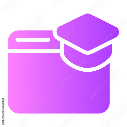 learning gradient icon