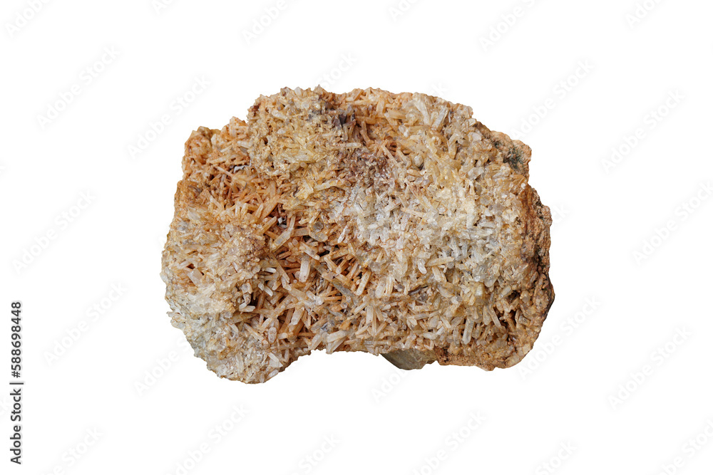 Cut out raw specimen of calcite stone isolated on white background. Cut out raw specimen of calcite stone isolated on white background.