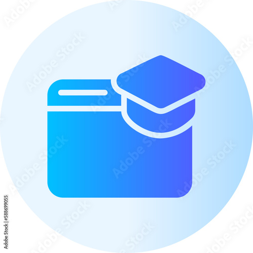 learning gradient icon