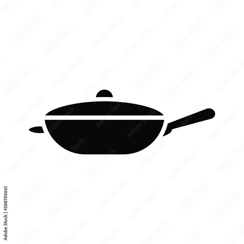 frying pan, icon, vector, design, template, illustrasi, logo, flat, style, trendy, collection frying pan, icon, vector, design, template, illustrasi, logo, flat, style, trendy, collection