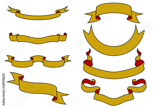 Gold Banners