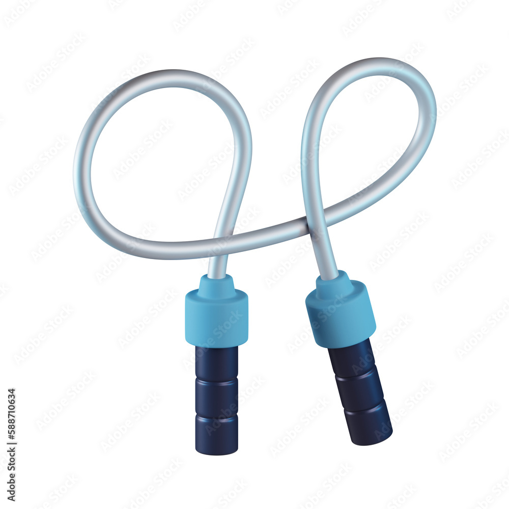 Jump Rope 3D Icon Jump Rope 3D Icon