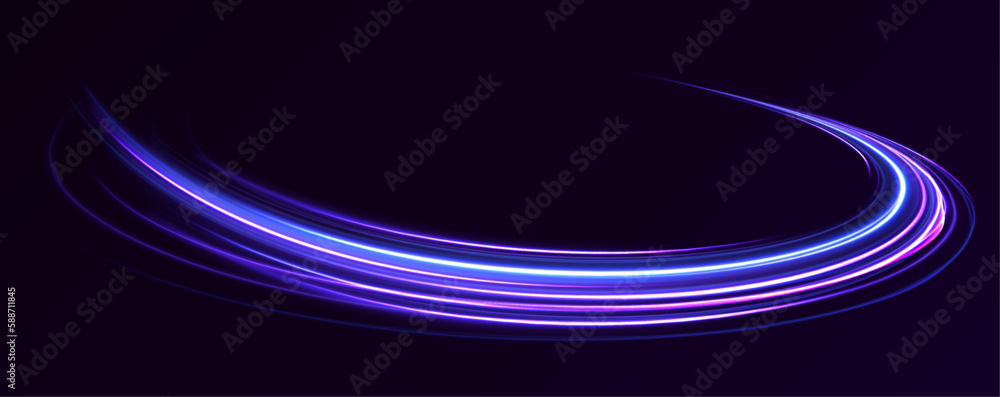 Abstract Colorful light trails with motion blur effect, speed background. futuristic neon light effect. Speed of light concept background Abstract Colorful light trails with motion blur effect, speed background. futuristic neon light effect. Speed of light concept background