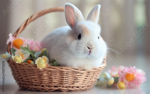 Cute easter bunny © Pierre