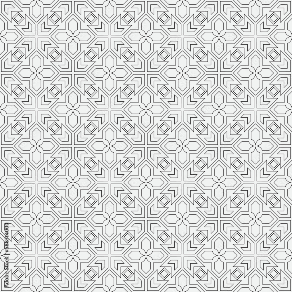 Vector seamless models. Modern stylish texture. Composition from regularly repeating geometrical element. Monochrome, simple. Vector illustrations. Vector seamless models. Modern stylish texture. Composition from regularly repeating geometrical element. Monochrome, simple. Vector illustrations.