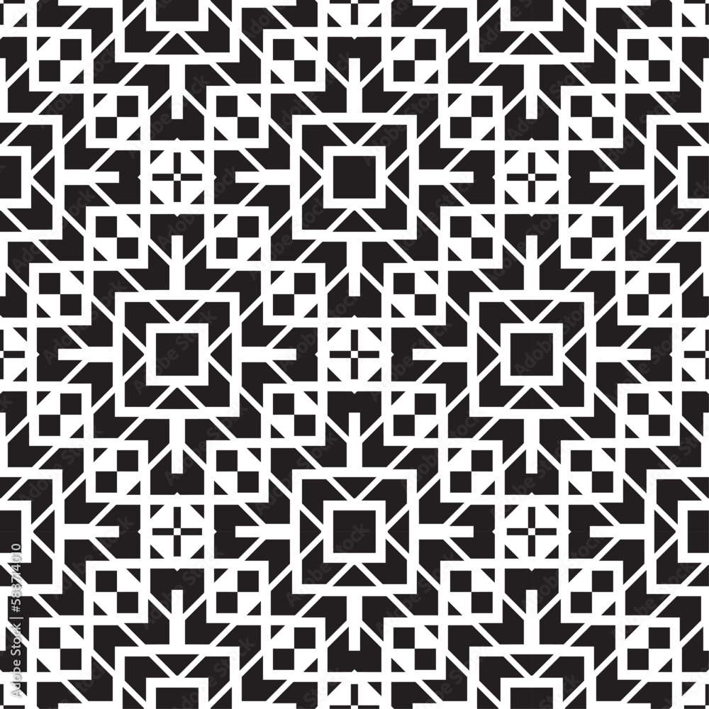 Vector seamless models. Modern stylish texture. Composition from regularly repeating geometrical element. Monochrome, simple. Vector illustrations. Vector seamless models. Modern stylish texture. Composition from regularly repeating geometrical element. Monochrome, simple. Vector illustrations.