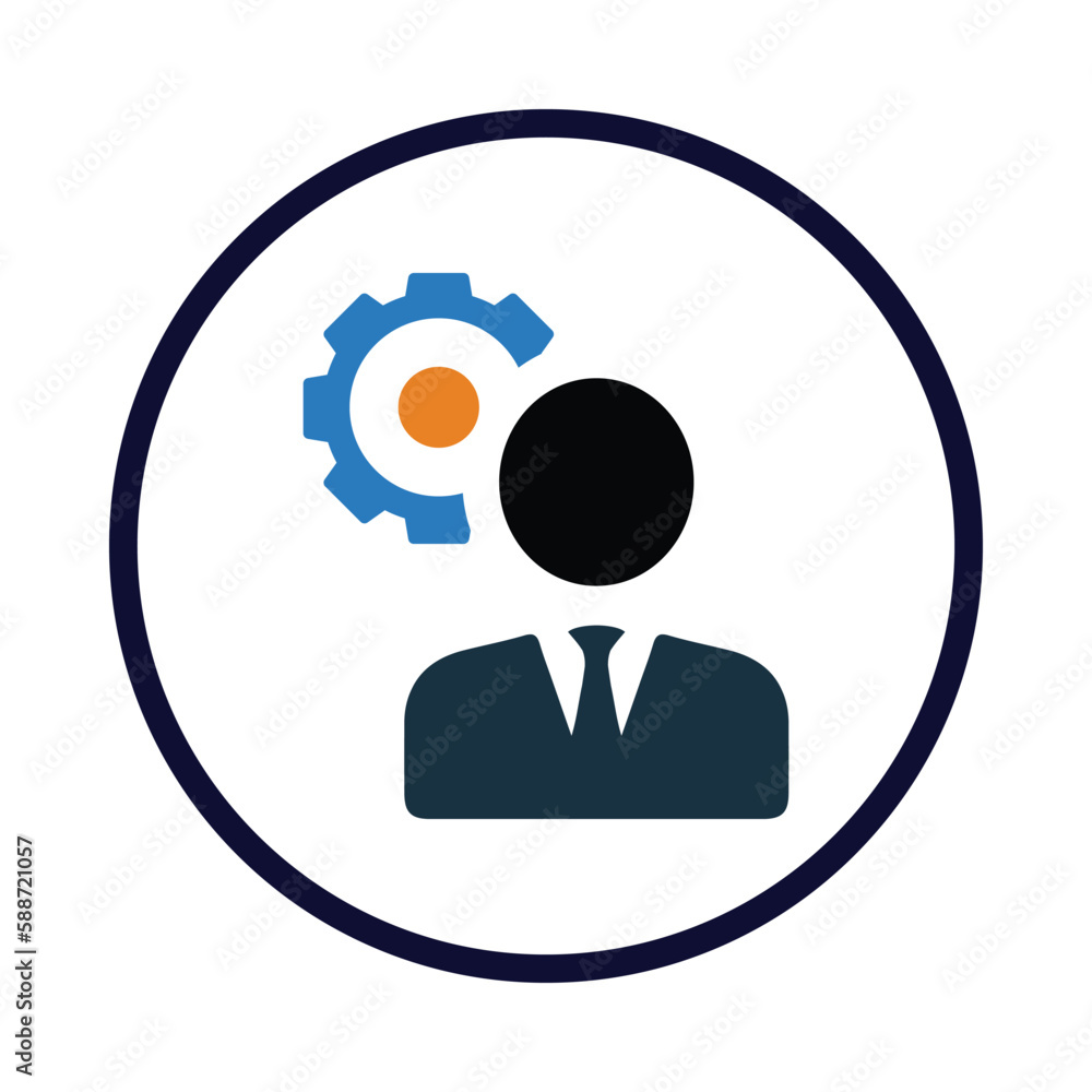 gear, management, man, people, Admin, administration, manager icon gear, management, man, people, Admin, administration, manager icon