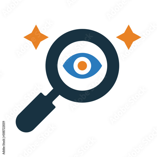 eye, find, search, eye find icon