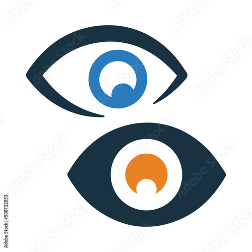 eye, eyeball, eyecare icon