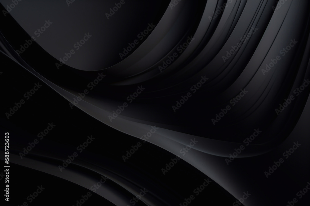 Dark gray abstract modern background. AI Generated Dark gray abstract modern background. AI Generated